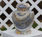 "Blossom" Onyx Blue Marble Cremation Urn - Modern Memorials