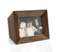 Handmade Modern Teakwood Picture Frame Cremation Urn - Modern Memorials