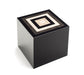 “Piazza” Handmade Italian Lacquered Wooden Cremation Urn - Modern Memorials