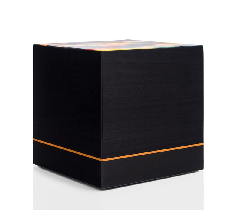 “Vivida” Handmade Italian Lacquered Wooden Cremation Urn - Modern Memorials