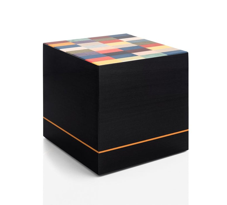 “Vivida” Handmade Italian Lacquered Wooden Cremation Urn - Modern Memorials