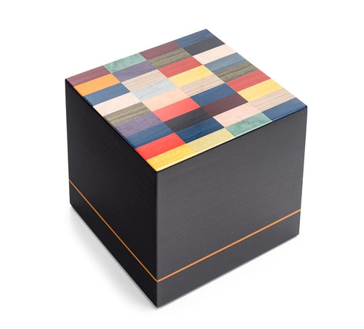 “Vivida” Handmade Italian Lacquered Wooden Cremation Urn - Modern Memorials